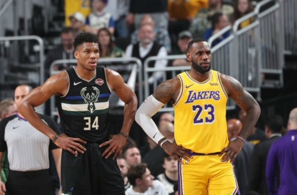 Giannis and LeBron
