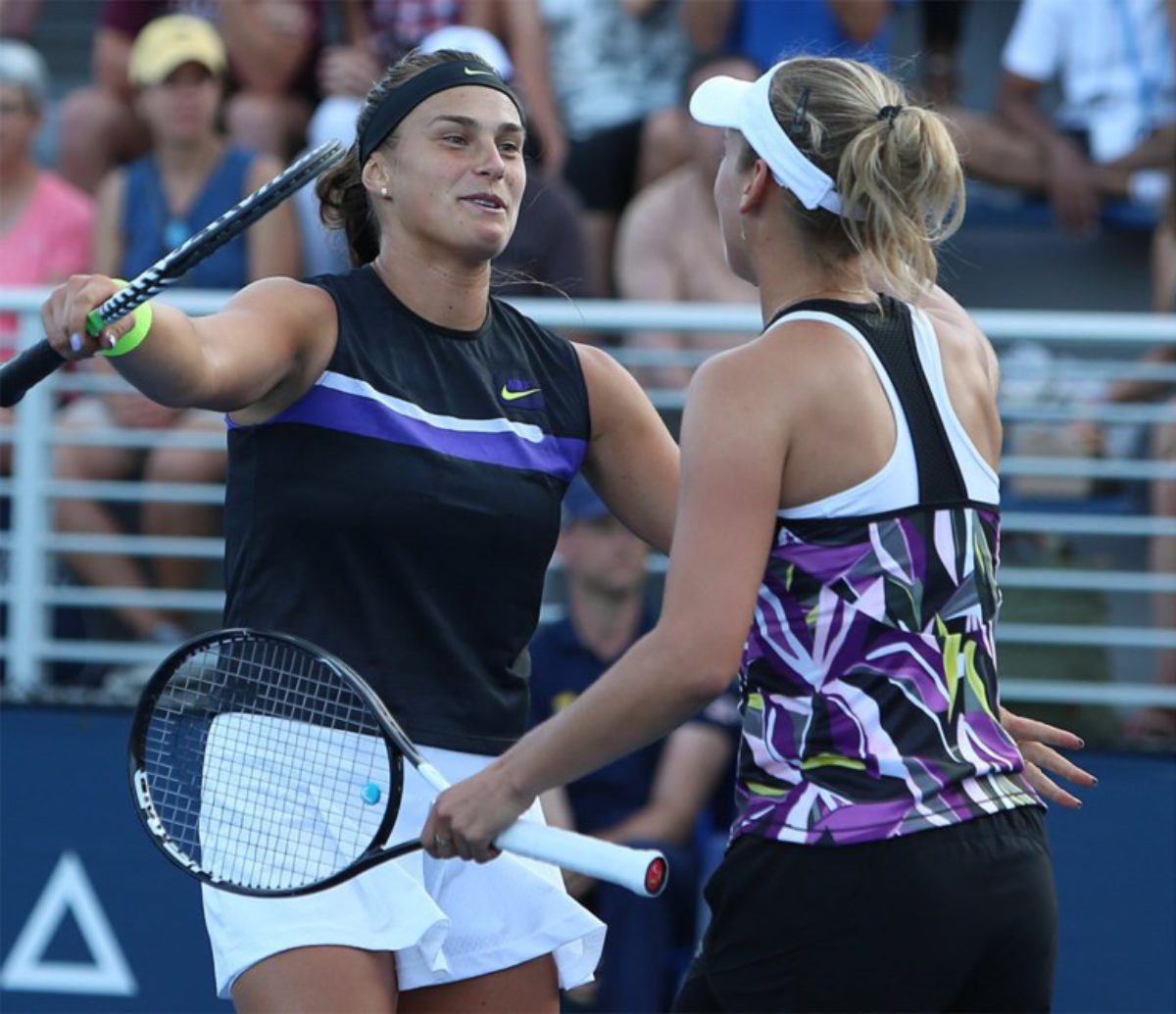 Mertens and Sabalenka